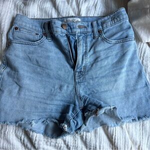 Madewell Light Blue Jean Shorts
